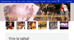 Desktop Screenshot of laescueladelasalsa.com